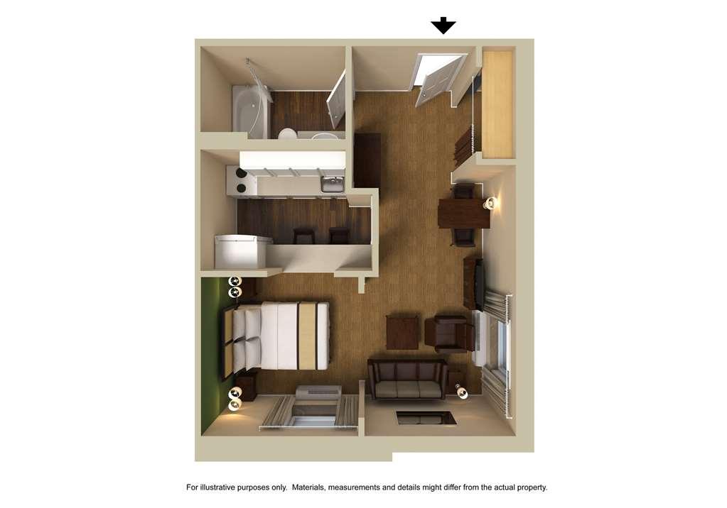 Extended Stay America Select Suites - Raleigh - Cary - Regency Parkway South Rom bilde
